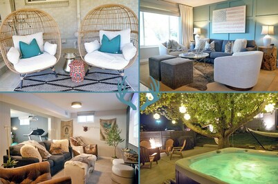 The Daphne: Hot Tub-Firepit-Gym-Theatre