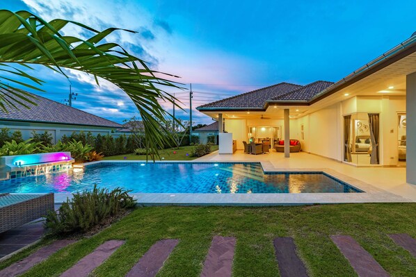 Outdoor pool - Private 3 Bedroom Pool Villa MS22 (Hua Hin)