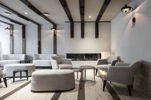 Sitteområde i lobbyen