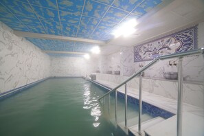Sauna, steam room, hot springs, 1 treatment room, massages - ŞAHİN TERMAL OTEL VE SPA (Kutahya)