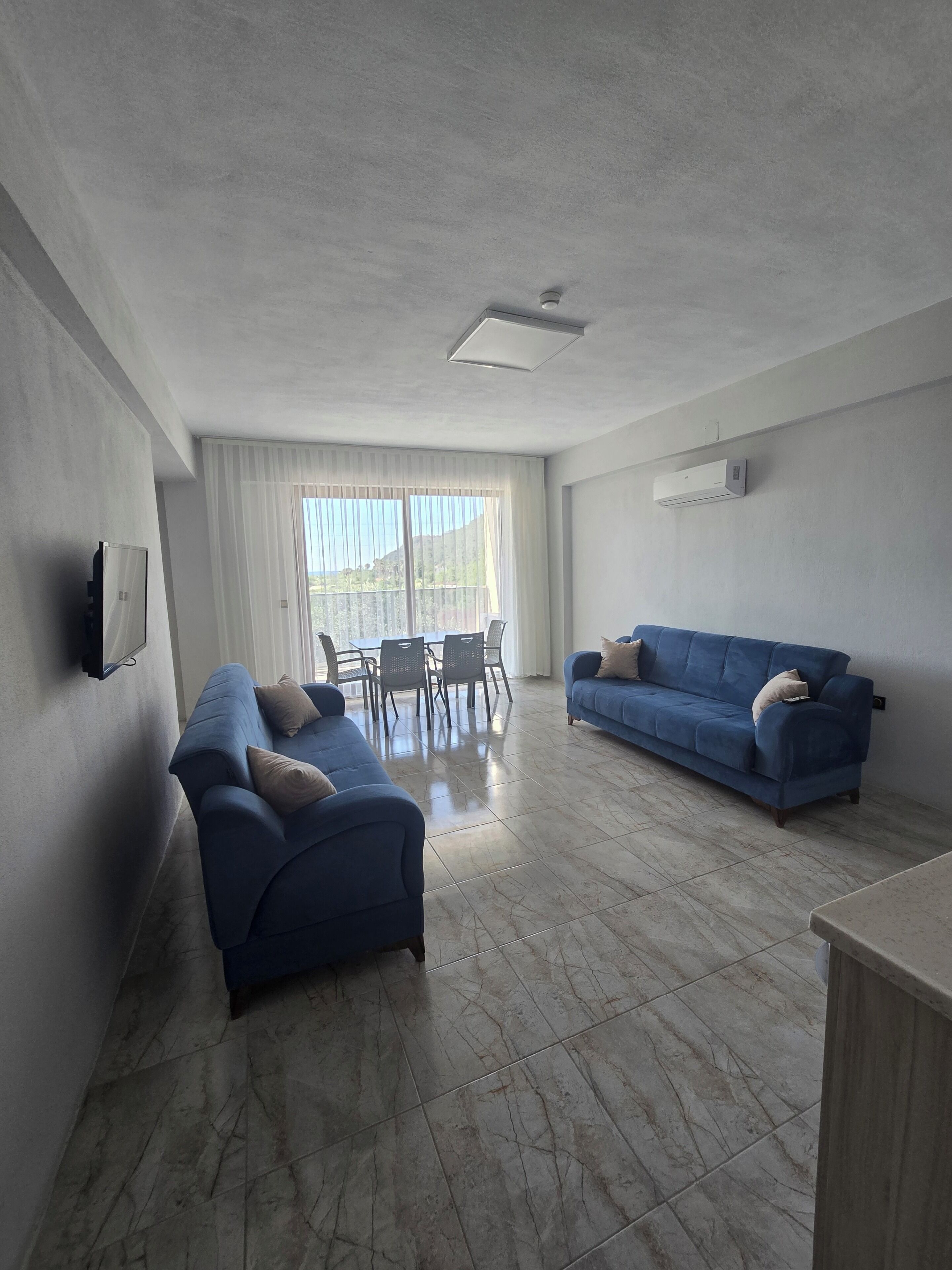 Appartement familial, 1 chambre, non-fumeur, vue sur la mer | Literie de qualité, bureau, espace de travail pour ordinateurs portables