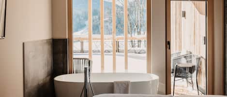 Deluxe Apartment (Laerche Sued, incl. Cleaning fee) | Deep-soaking bathtub