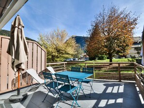 Outdoor dining - Duplex Studio 5 pers. in Central Morzine, near Slopes (Morzine)