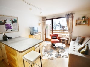 TV - Cozy Studio in Morzine - 4 pers, parking, 700m from Pleney (Morzine)