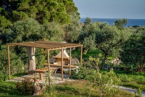 BBQ/picnic area - Artemis Stone Villa (Zakynthos)