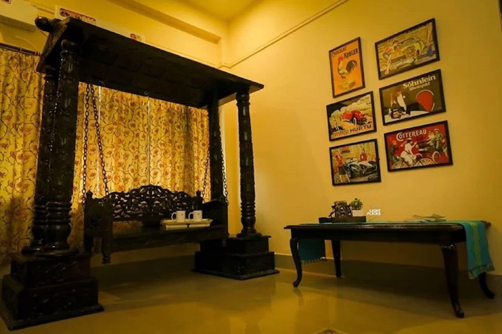 Televisi LCD 34-inci dengan saluran TV kabel dan TV