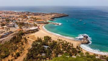 Beach nearby, white sand