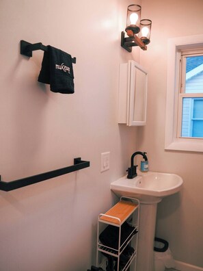 Hair dryer, towels - Home Close to Beach and LIRR w/Balcony (Long Beach)