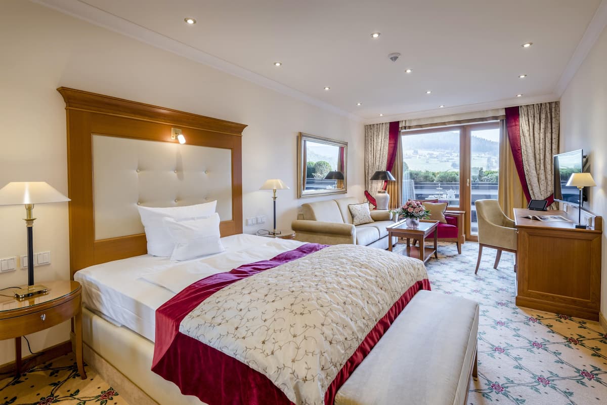 LÀgenhet - 1 queensize-sÀng (Ellbachtal) | 1 sovrum, allergitestade sÀngklÀder, duntÀcken och minibar