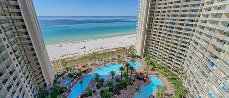 Indoor pool, a heated pool