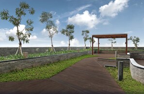 Enceinte de l’hébergement