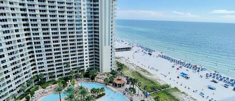 Indoor pool, a heated pool