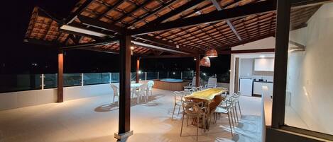ON02H - Flat 203 324939207 FLAT 203 COM JACUZZI VISTA PARCIAL MAR/PISCINA | Outdoor dining