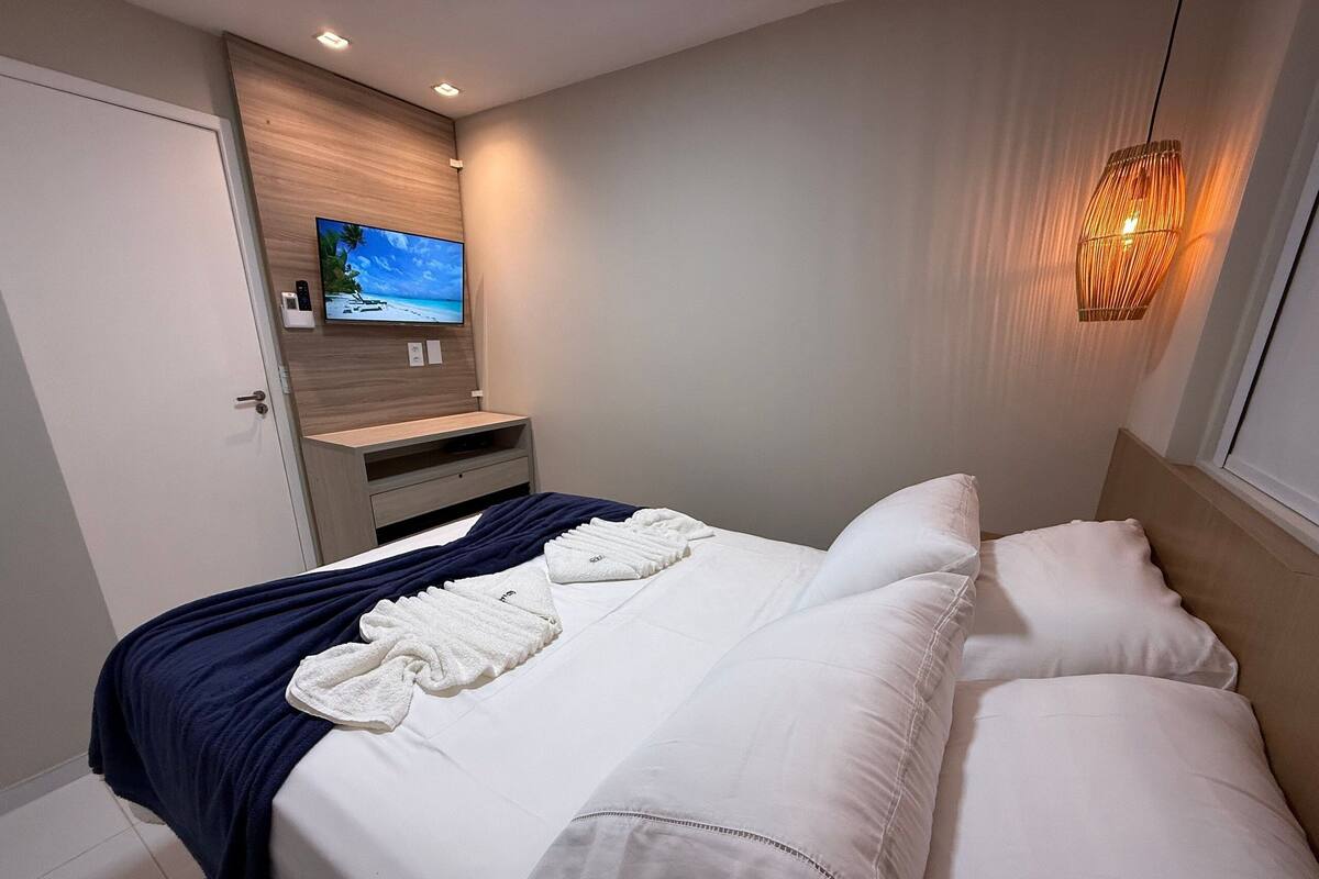 Ropa de cama hipoalergénica, wifi gratis y ropa de cama