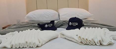 Literie hypoallergénique, Wi-Fi gratuit, draps fournis