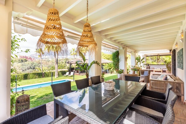 Opções para refeição ao ar livre