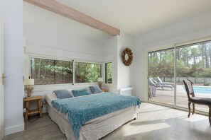 5 chambres, fer et planche à repasser, Wi-Fi gratuit