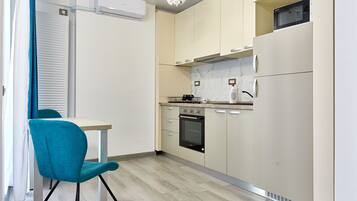 Individually decorated, individually furnished, iron/ironing board