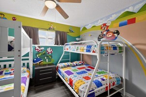 独立别墅, 2 间卧室 | 2 多间卧室、笔记本电脑工作区、熨斗/熨衣板、婴儿床