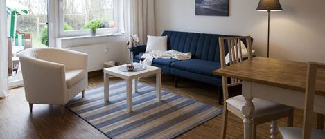 Télévision, lecteur de DVD, livres, vidéothèque