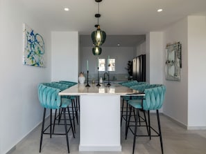 Dining - Villa Bella, Mikri Vigla.  Private pool, jacuzzi & amazing views. Sleeps 10+. (Naxos)