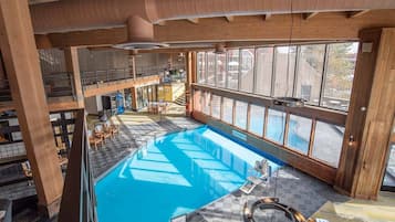 Indoor pool, a heated pool