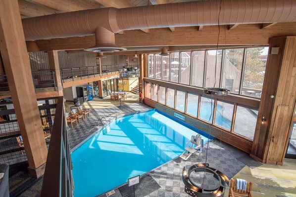 Indoor pool, a heated pool - Beaver Run Moonrise Condo: Ski-In, Ski-Out, Great Views (Breckenridge)