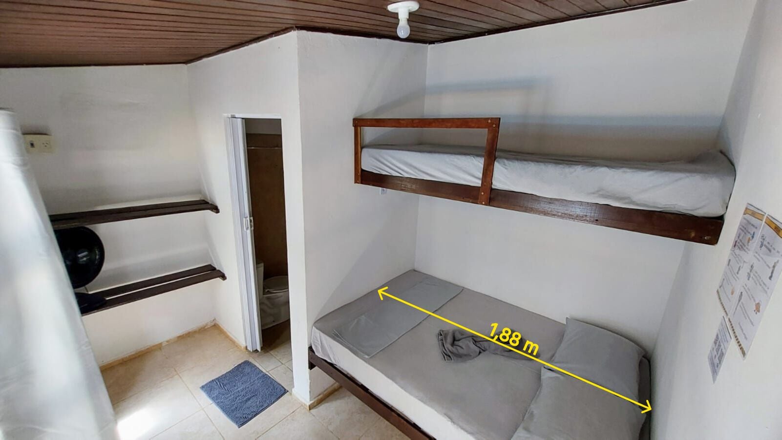 Tradisjonelt rom | Allergitestet sengetøy, wi-fi (inkludert) og sengetøy