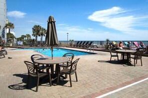 Indoor pool, outdoor pool - Compass Cove Mariner Tower 624 - 3 Bed/2 Bath Ocean Front Condo - Pools, Lazy River, Hot Tub (Myrtle Beach)