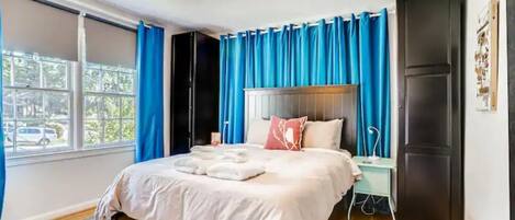 1 chambre, fer et planche à repasser, Wi-Fi gratuit, draps fournis