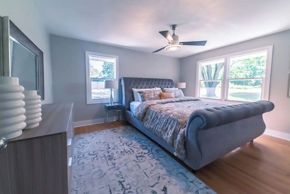 4 sovrum, gratis wi-fi och sängkläder