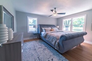 4 habitaciones, wifi gratis y ropa de cama 