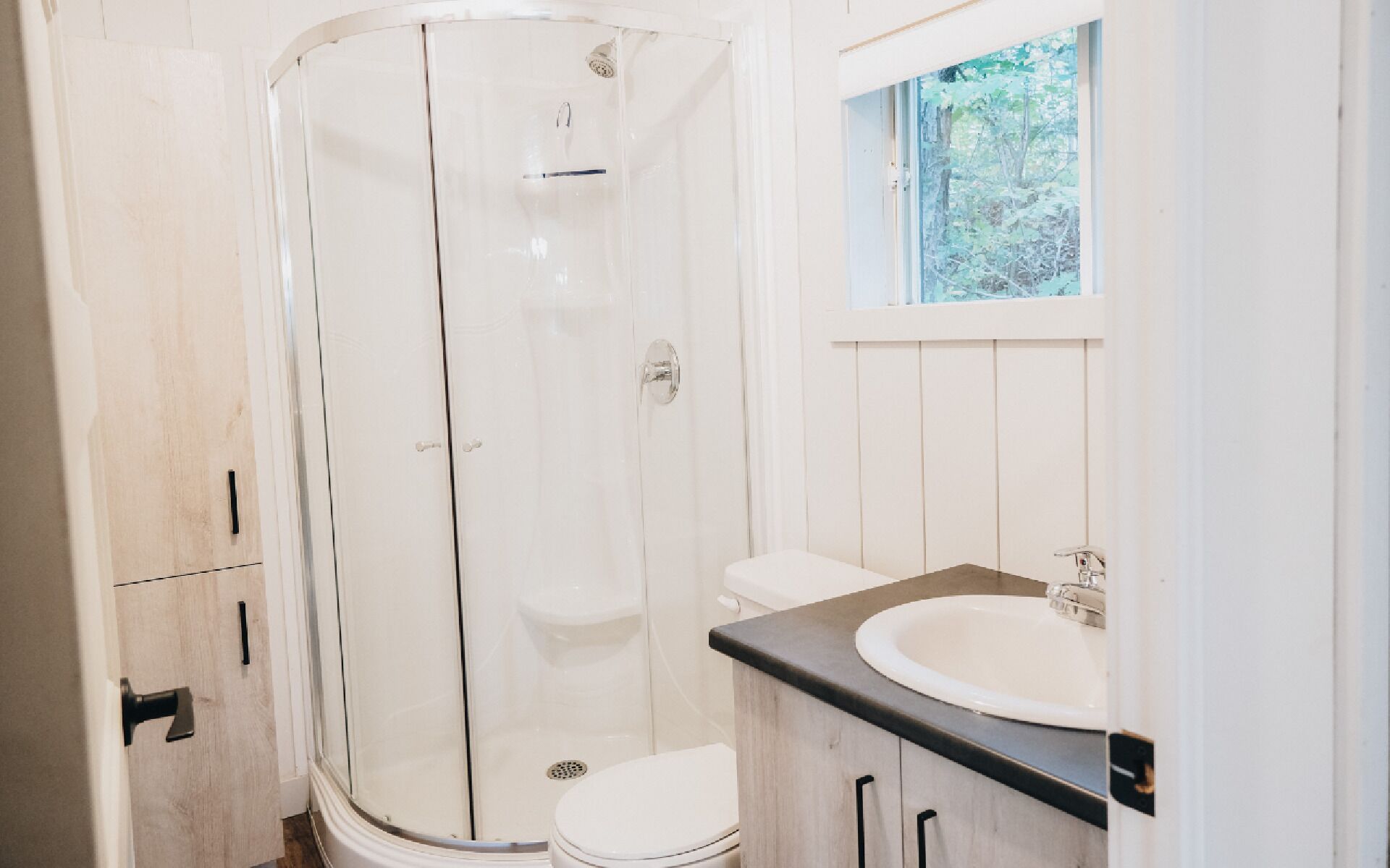 シャワー、シャンプー