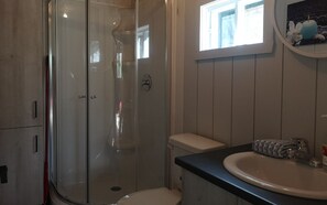Shower, towels
