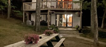 Lakefront Cottage with Private Beach, Sleeps 14