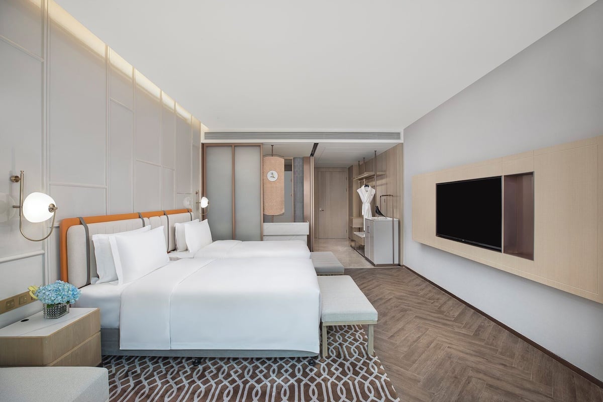 Free minibar, in-room safe, individually decorated