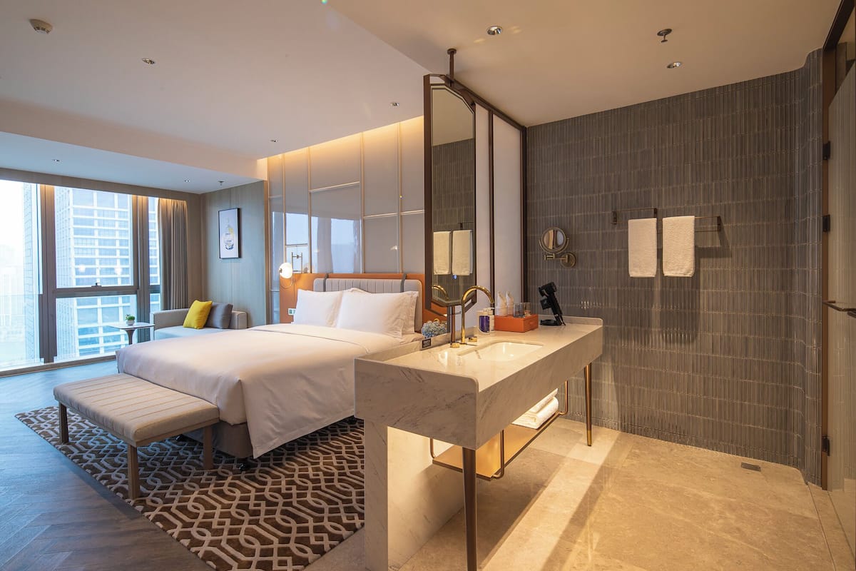 Free minibar, in-room safe, individually decorated