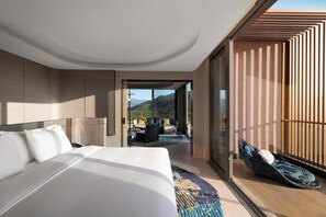Suite, 1 Bedroom (Outdoor Living Area) | Soundproofing, free WiFi, bed sheets - Hotel Indigo Anji by IHG (Huzhou)