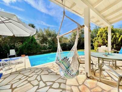 Beach Villa Iolis with private pool