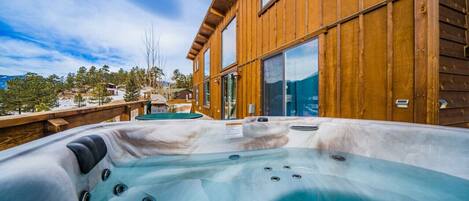 Idromassaggio all'aperto