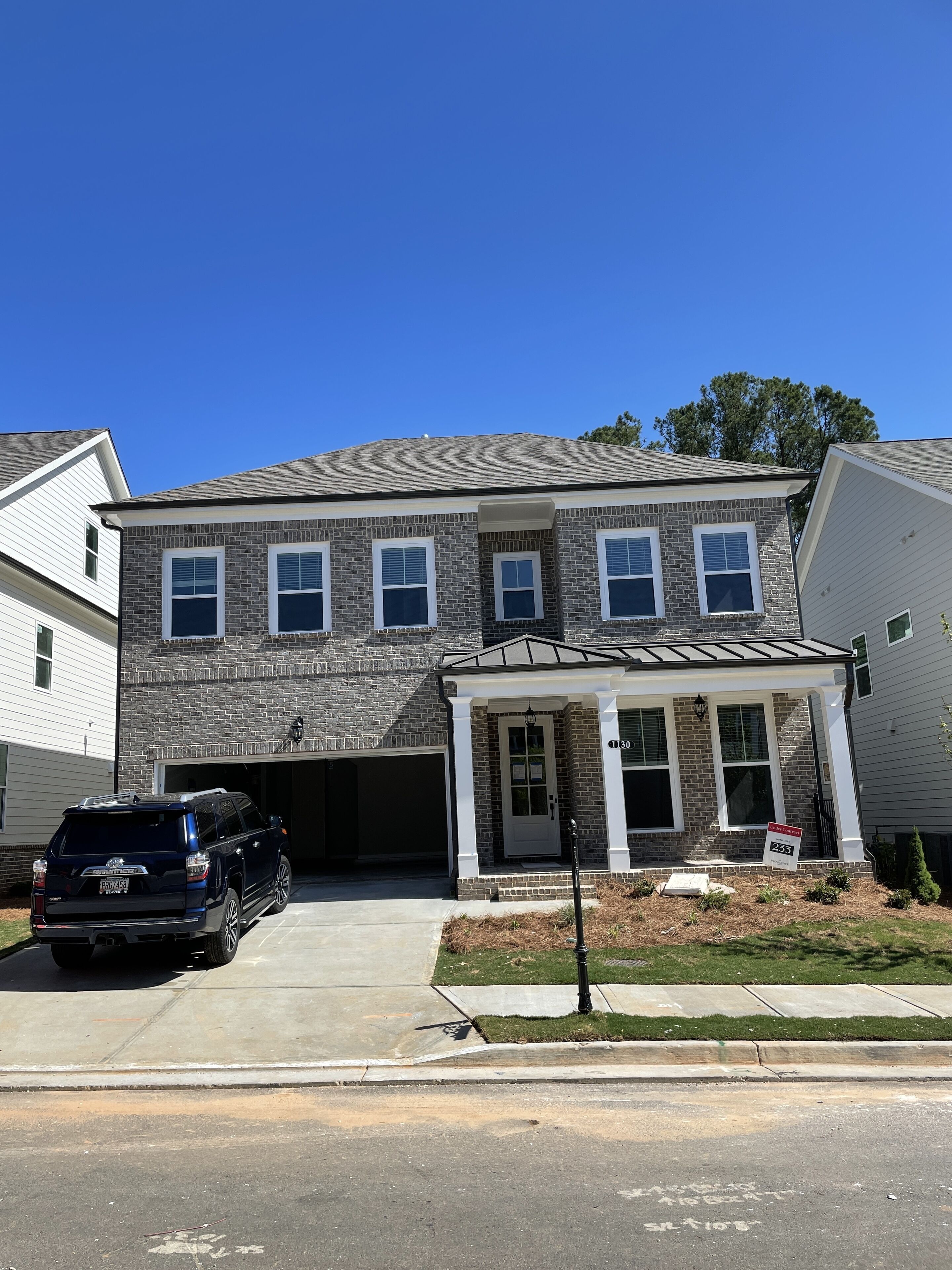 New Construction home in Alpharetta with pool and tennis courts