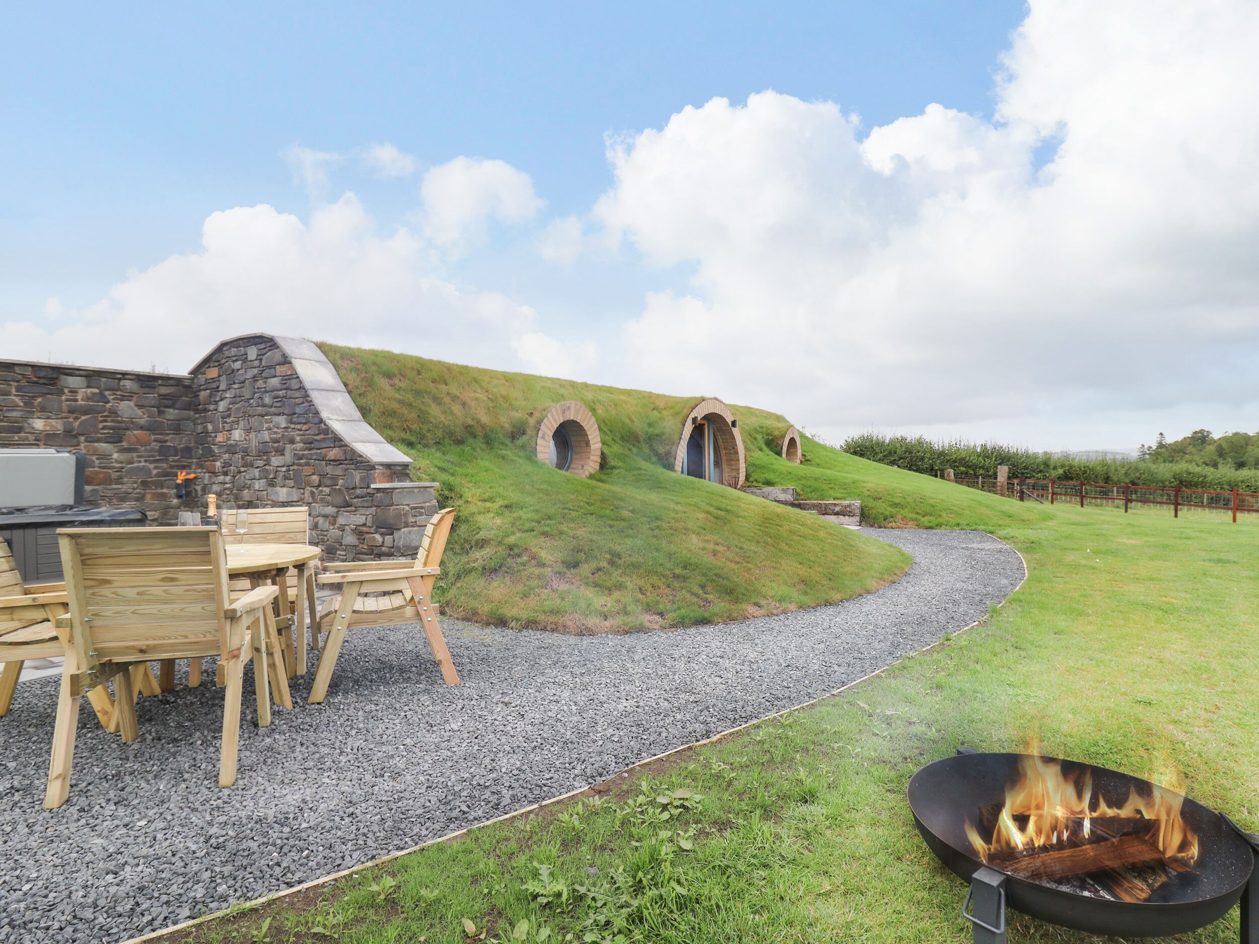 Overnattingsstedets uteområder