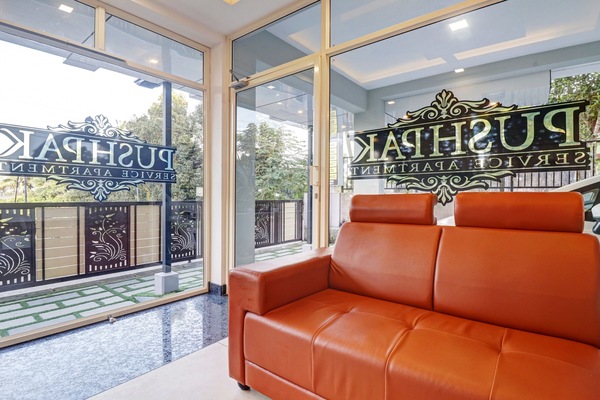 Sala de estar en el lobby