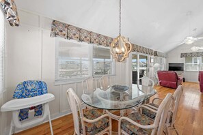 Dining - Channel-Front 4BR Home • Private Dock & Fishing • Cherry Grove • TipSEA Turtle (North Myrtle Beach)