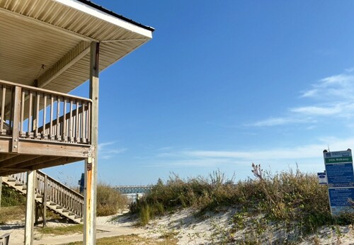 Summer Days – Down | Oceanfront 2BR Duplex • Steps to Sand • Cherry Grove