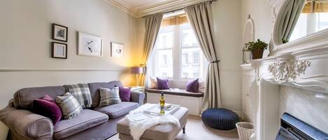 Appartement, 1 chambre | Coin séjour