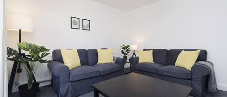 House, 1 Bedroom | Living area | TV