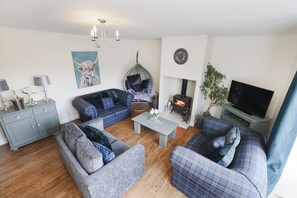 Apartemen, 2 kamar tidur, hot tub | Area keluarga | TV