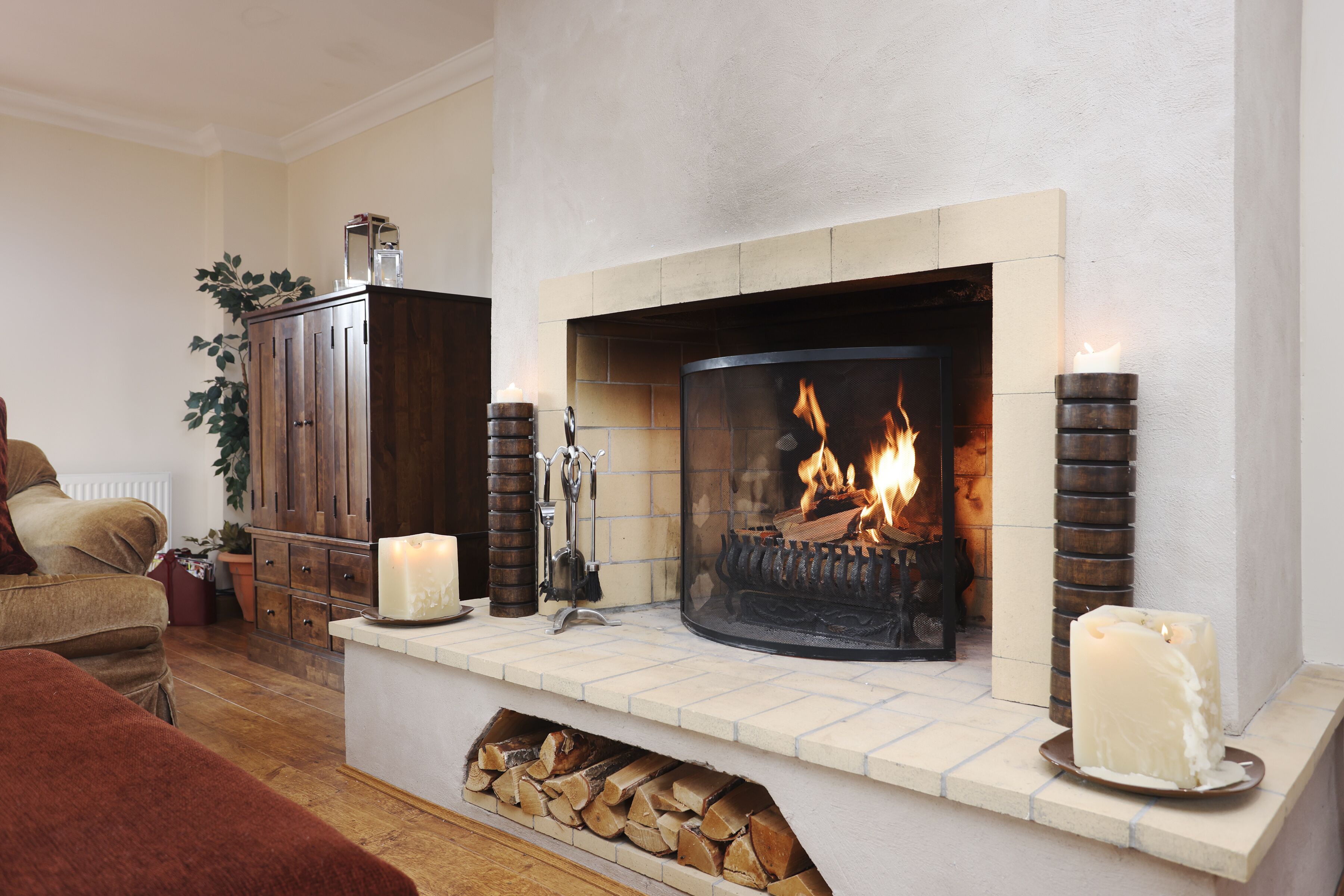 Apartment, Hot Tub | Living area | TV