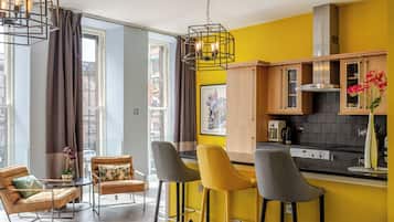 Apartment, 1 Schlafzimmer, Küche, Stadtblick